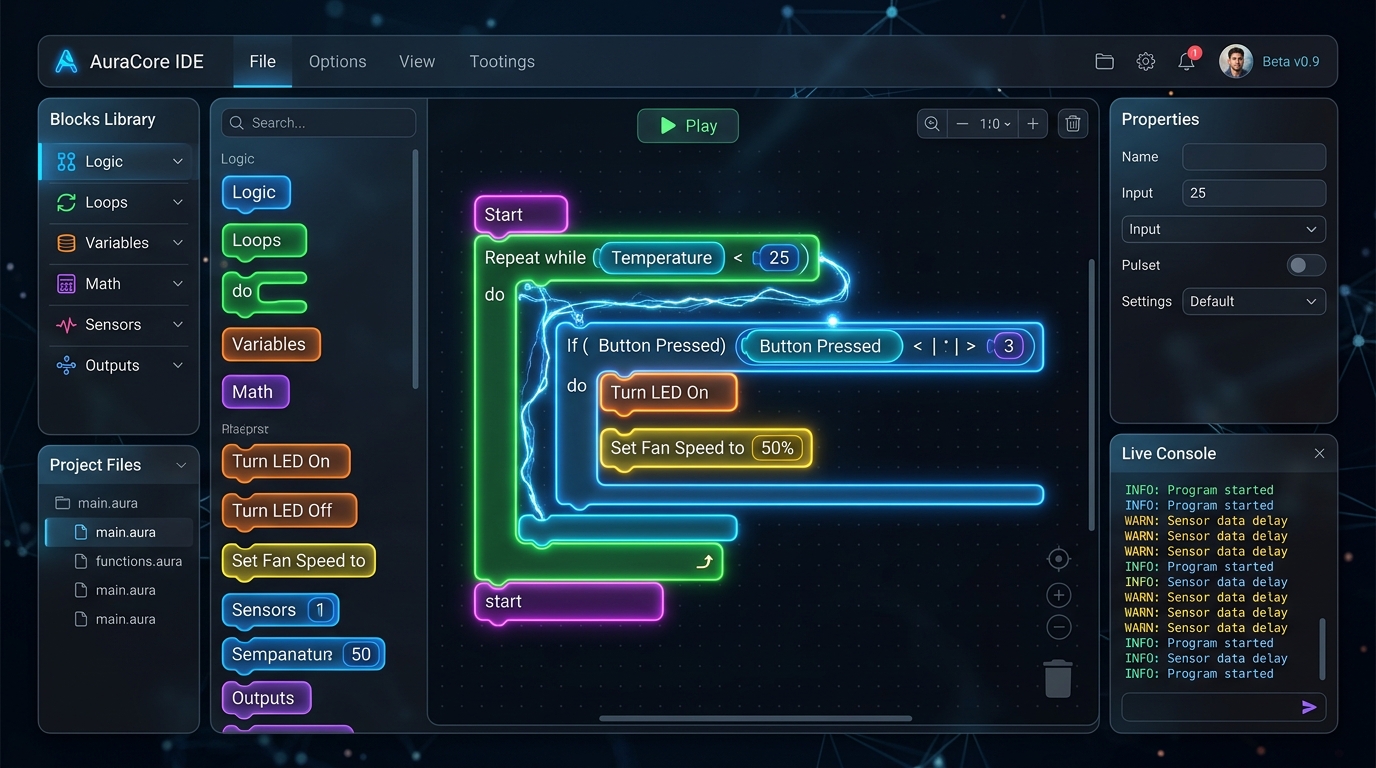 Visual Block Programming